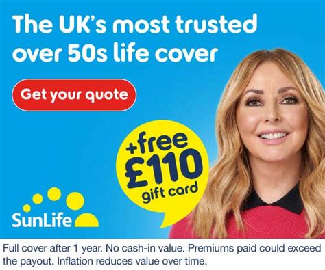 best over 50s life insurance uk martin lewis.